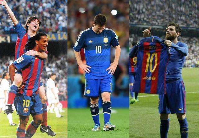 梅西足球名场面超燃集锦,梅西最精彩的球