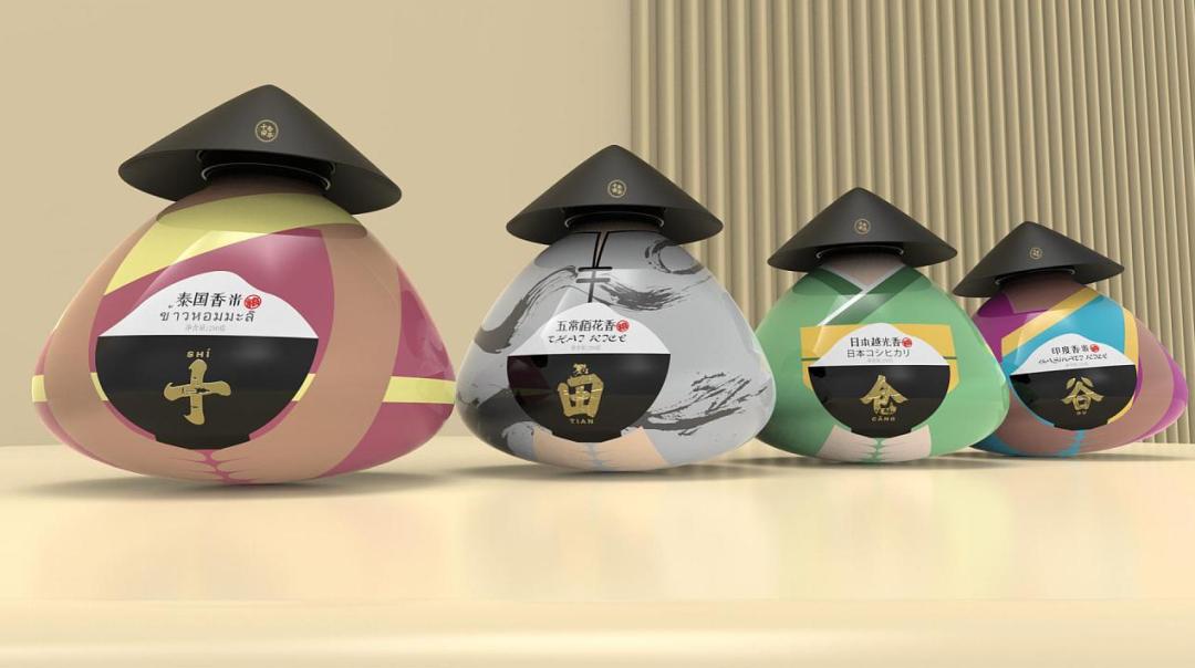 看了就想买的商品图,最有创意的日本大米包装设计