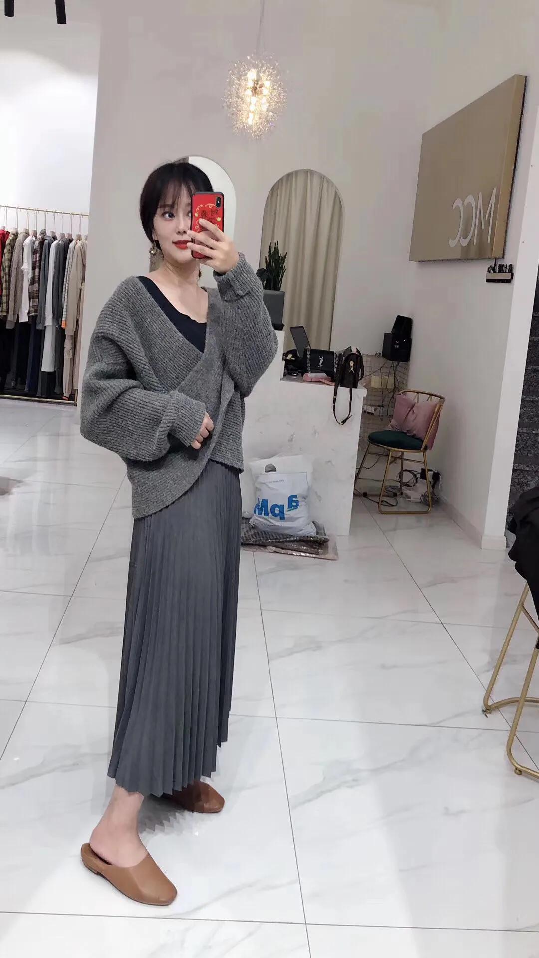 什么样的v领针织毛衣显瘦,冬天穿的v领毛衣显胖怎么办