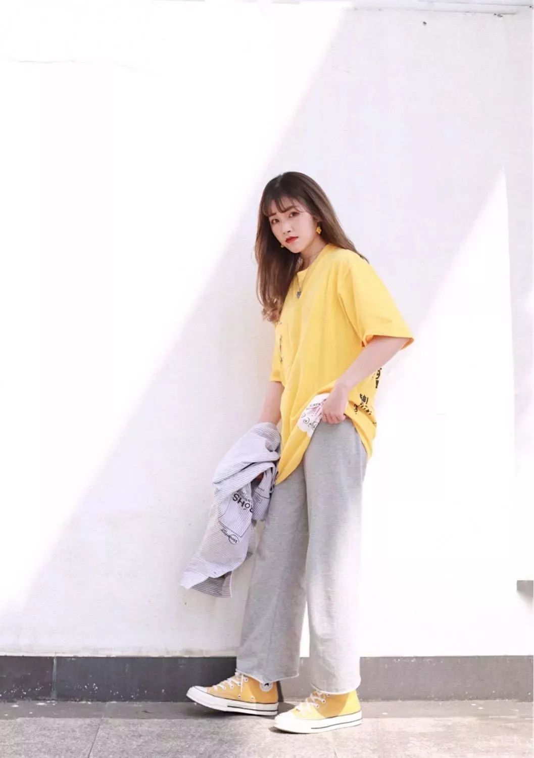 特别显腿长的匡威穿搭,腿短腿粗怎么穿匡威