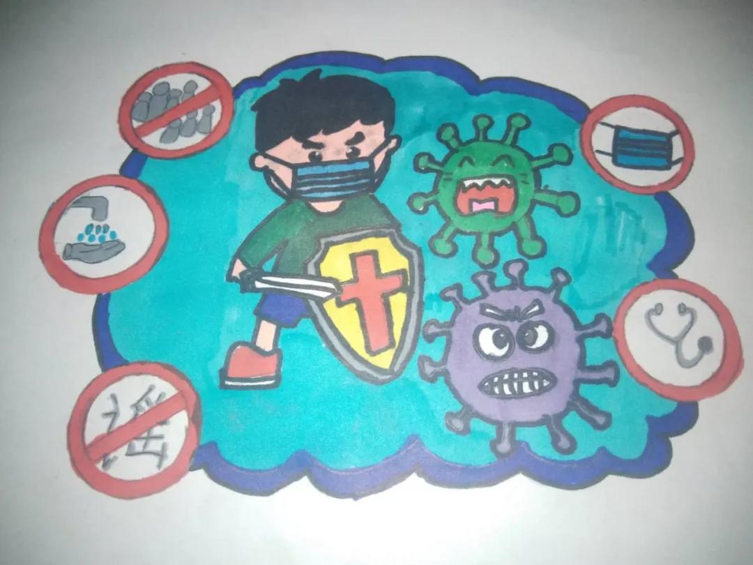 e起助力同心战役手抄报,e起战疫征集