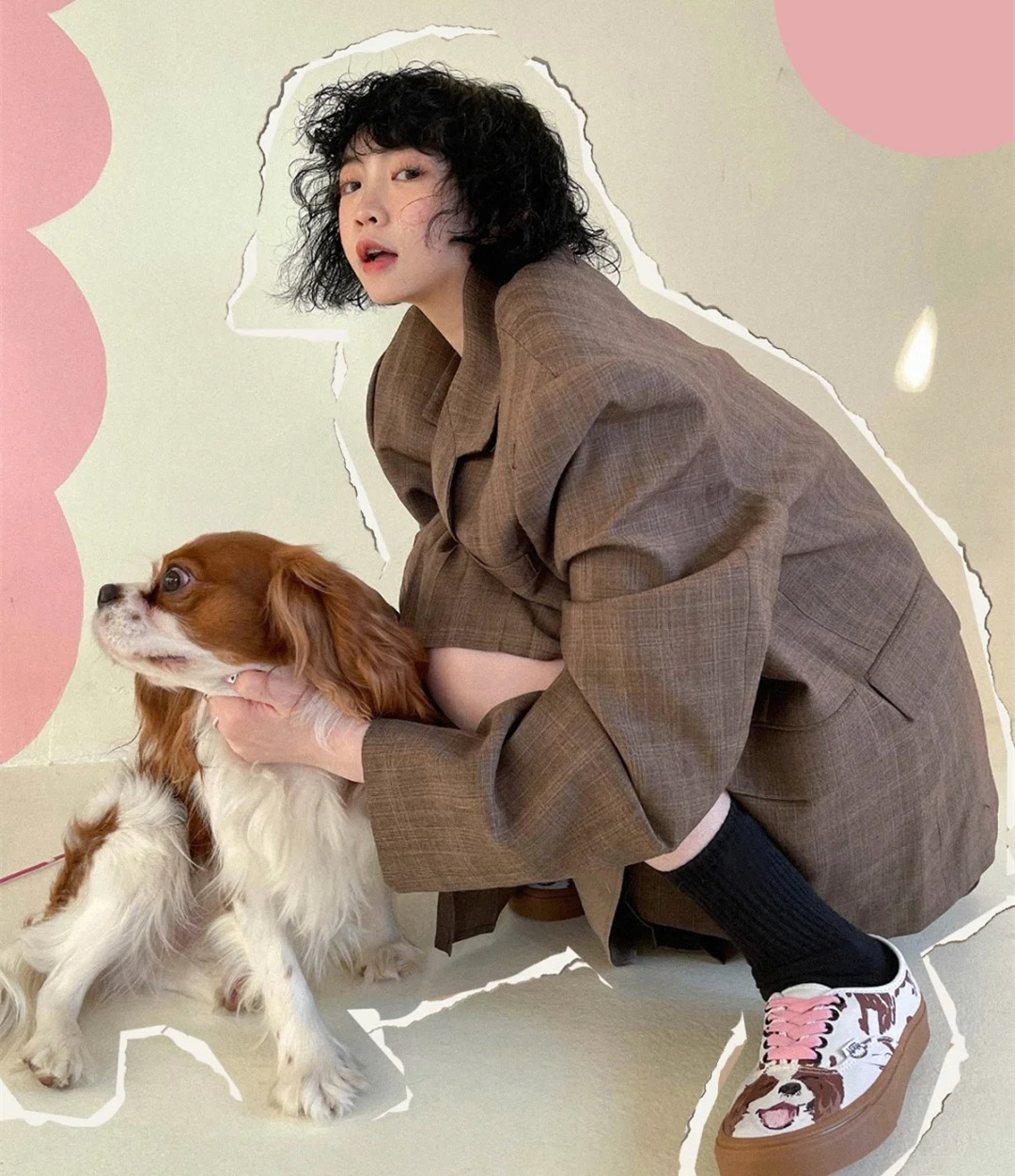 跟着抖音时尚穿搭博主学了一下,跟着博主打卡