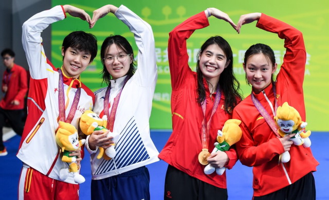 十四届全运会山东金牌58榜,十四运金牌榜完整名单