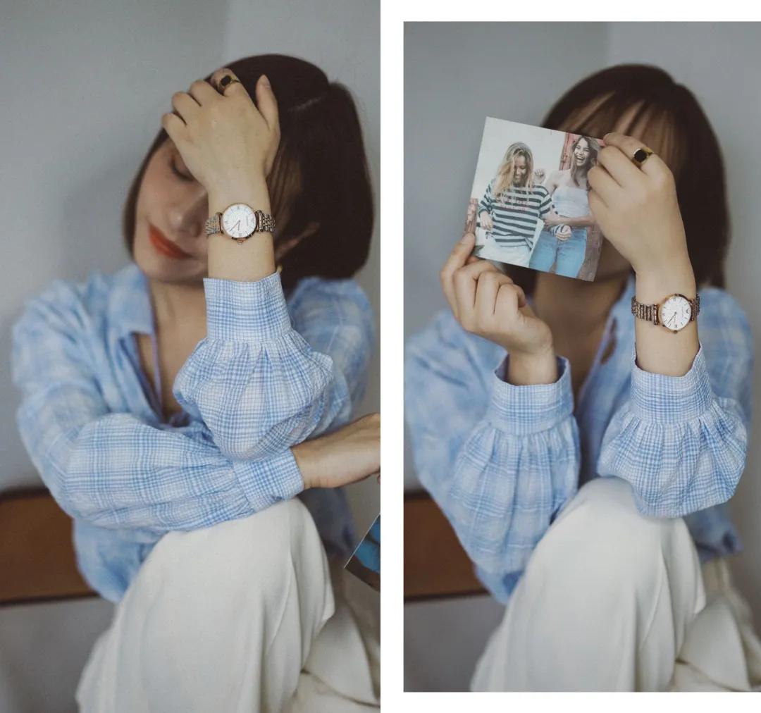 基础款单品搭出时髦感,基本款穿出时髦感