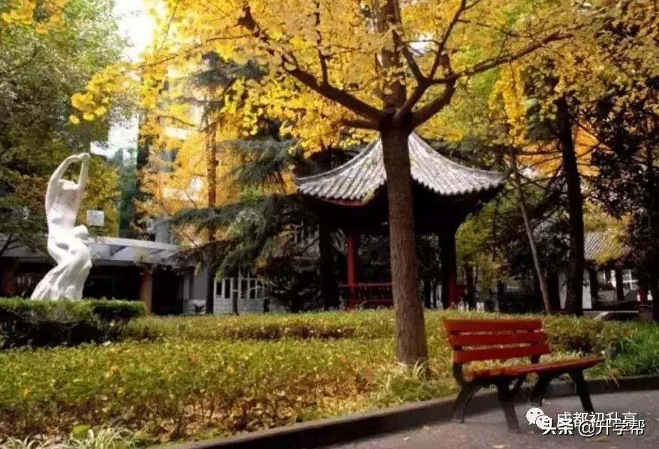 成都校园高颜值,成都环境最好的高中