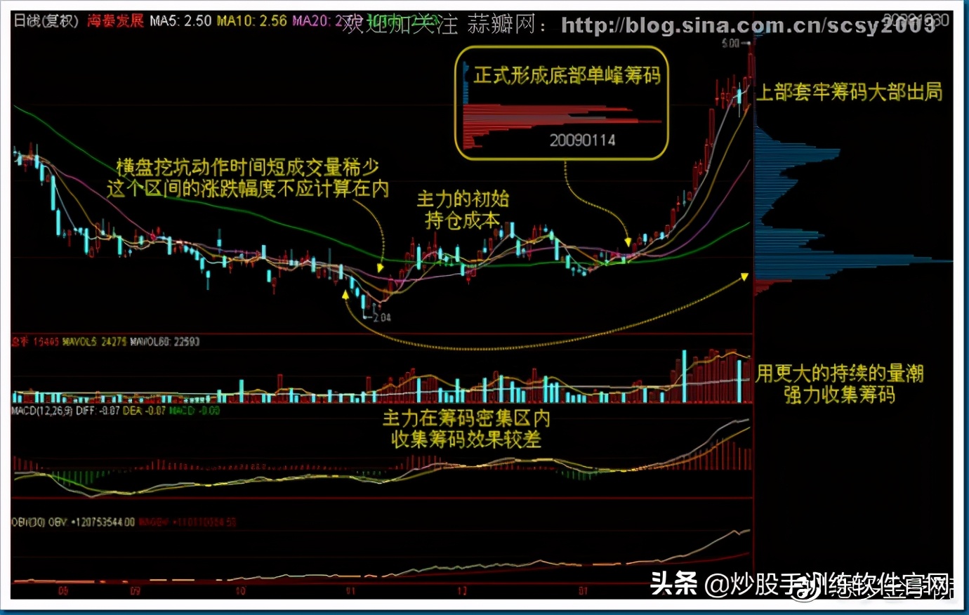 筹码分布图入门与技巧,筹码分布运用详解大全