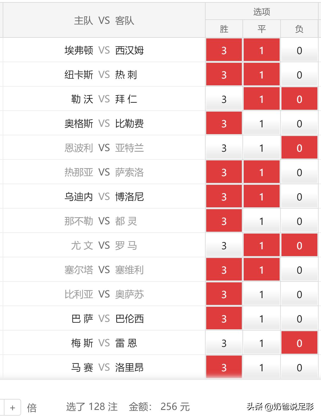 足球任九胜负预测最新实单推荐,21144期胜负彩任九实单