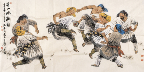 蹴鞠的发展史简介,蹴鞠足球的历史