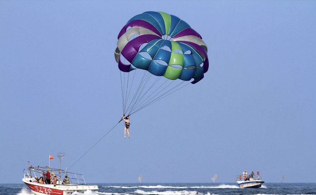 海上飞伞体验感受,亚庇海底漫步有危险吗