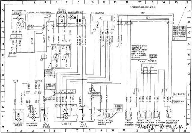 一分钟教你看懂汽车电路图,汽车电路图怎么看才简单易懂