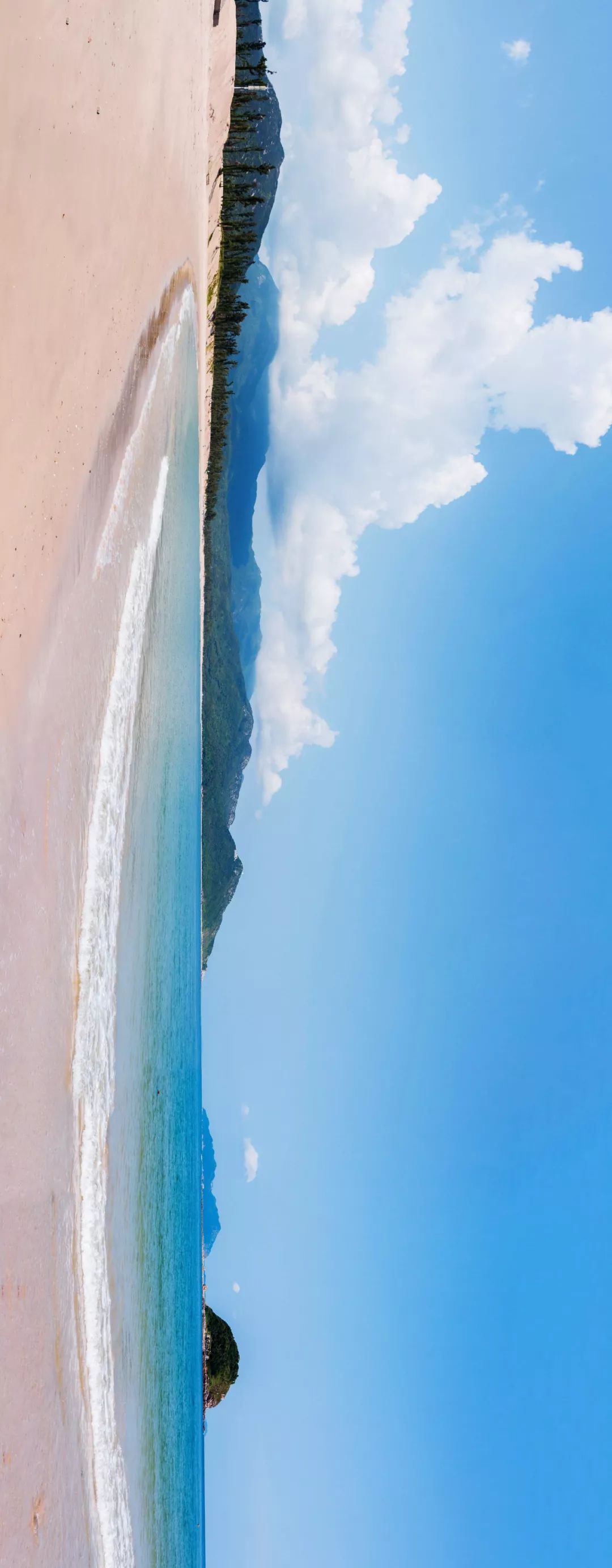 深圳少见的“十里银滩”，美到无边