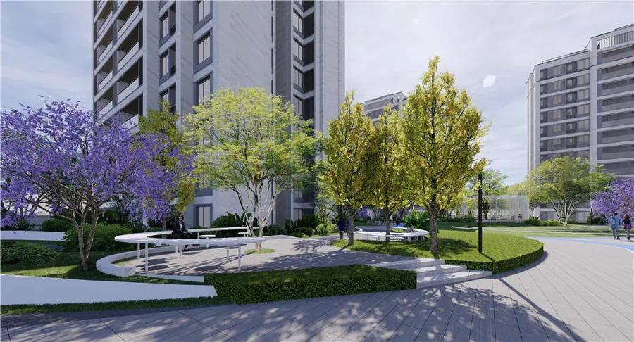 凤栖梧桐小区景观,凤栖梧桐居