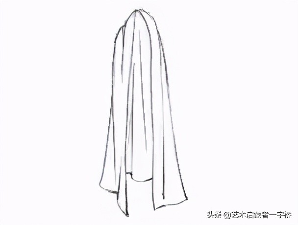 色彩布褶怎么画更好看,绘画教程衣服怎么画新手必看
