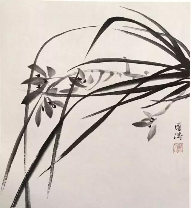 徐湛国画兰花的画法,徐湛国画兰花的画法视频教学