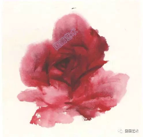 月季花的画法视频教程,一学就会中国画写意月季的画法