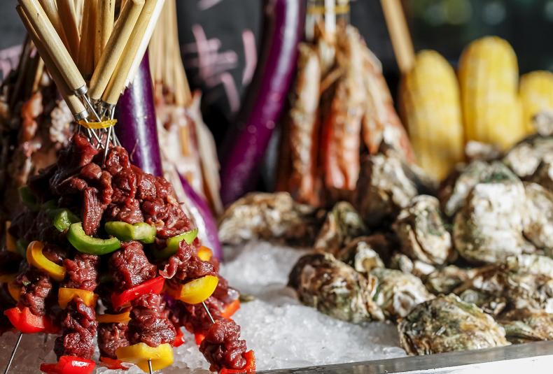 深圳喜来登大酒店自助餐视频,深圳大中华喜来登酒店包间聚餐