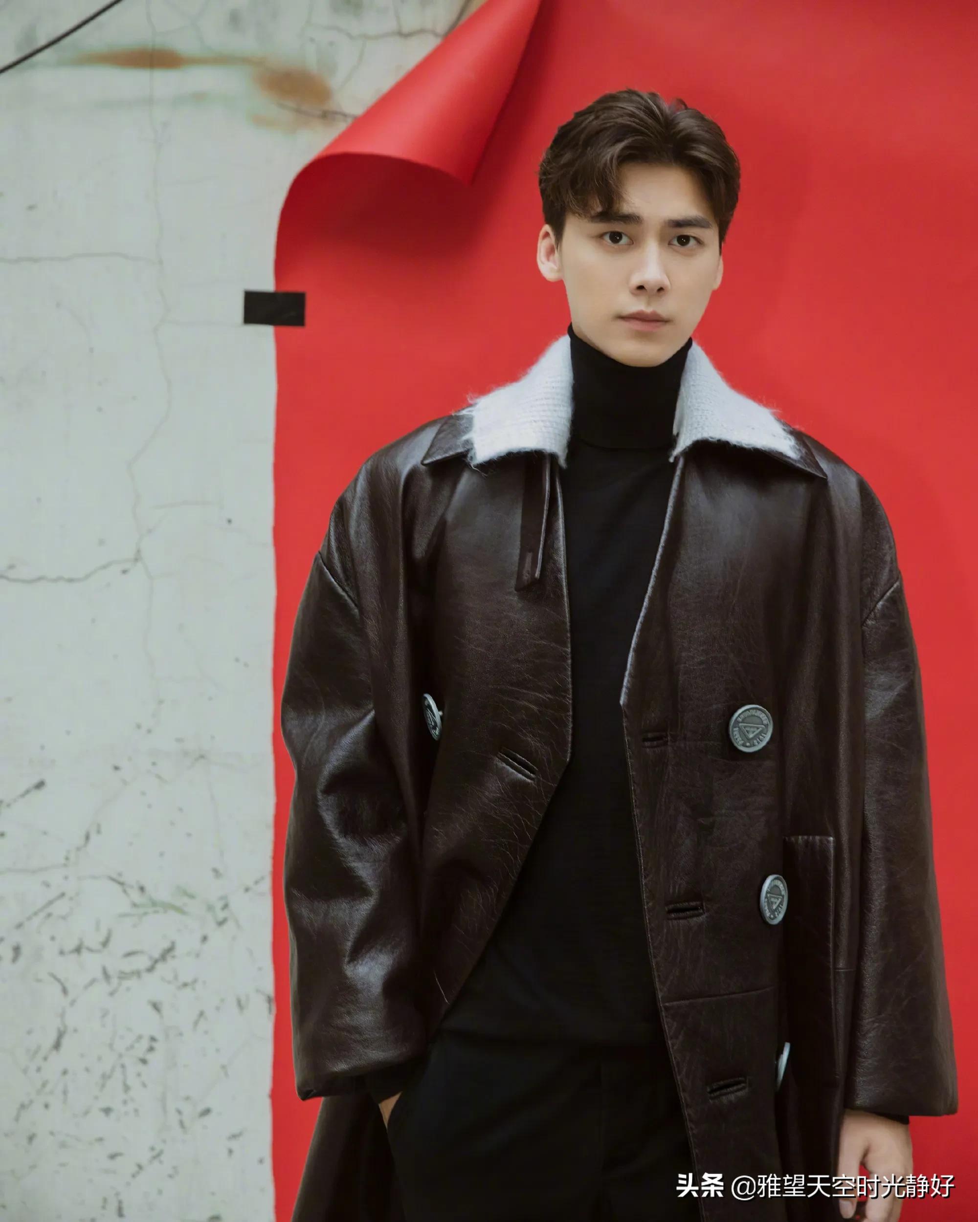 男明星西装穿搭夏季帅气,男士明星皮衣西服外套搭配