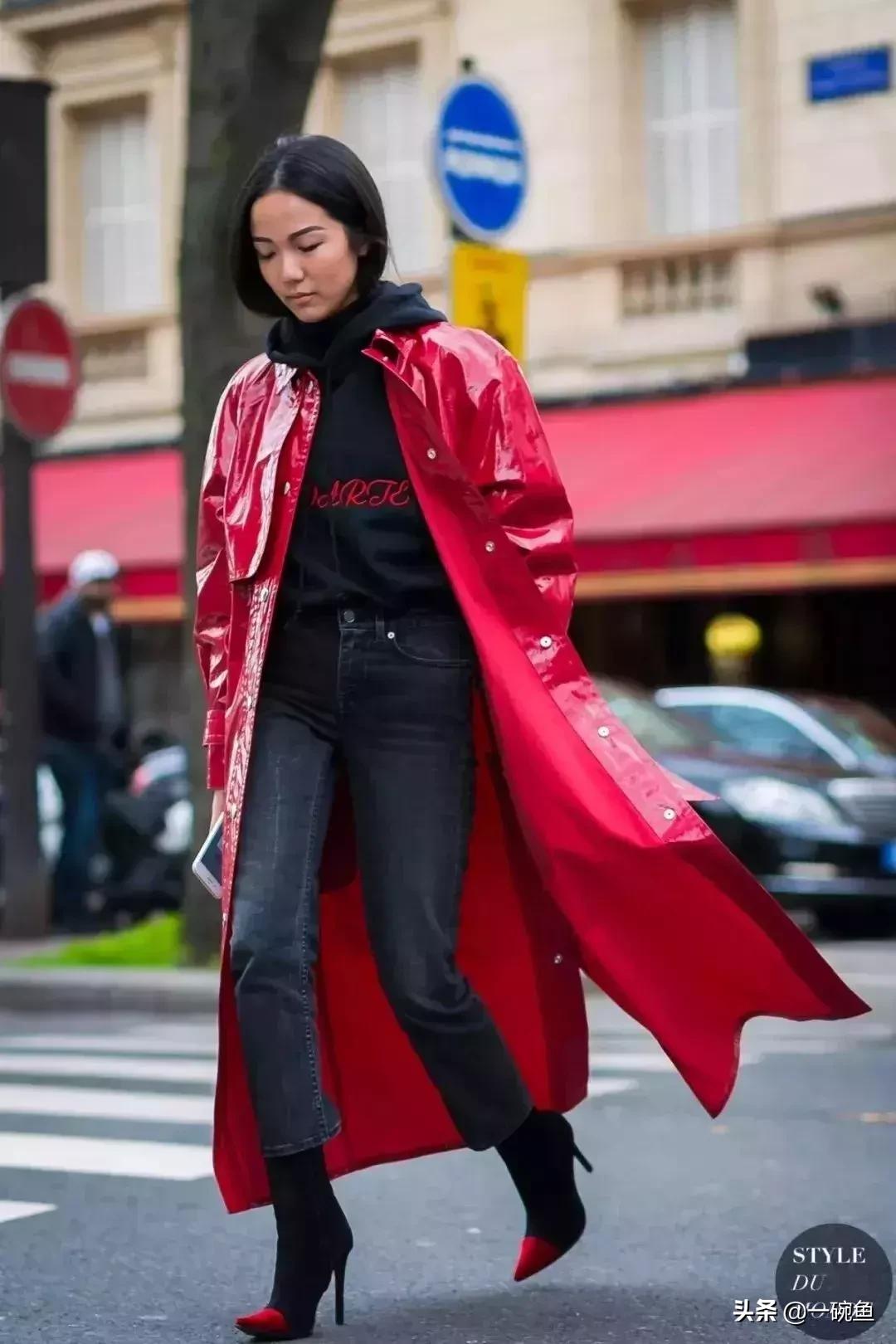 高领卫衣穿搭,高领潮服卫衣