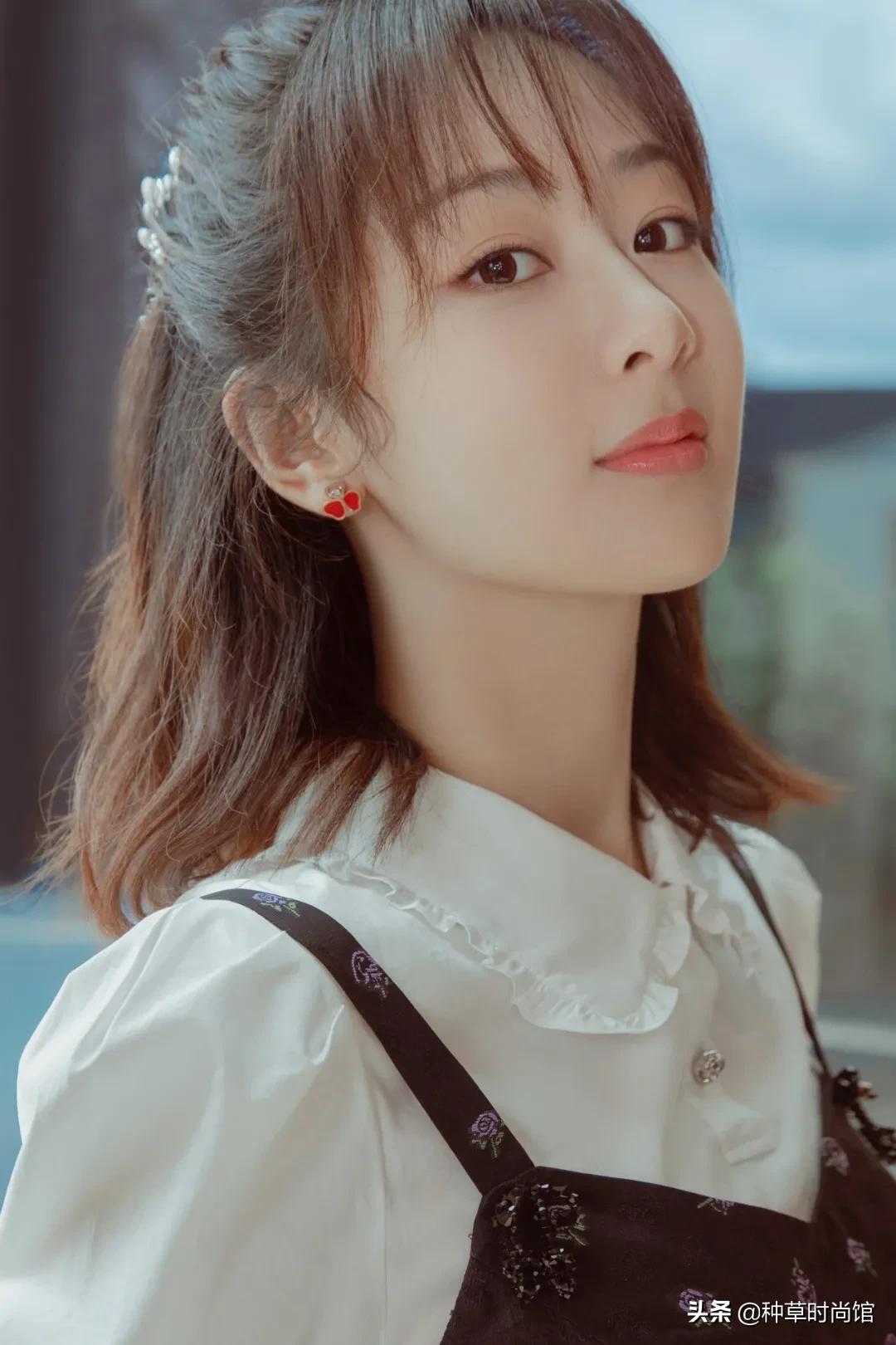 6-8岁女孩脸小剪短发什么头型好看,剪短发显脸小减龄发型