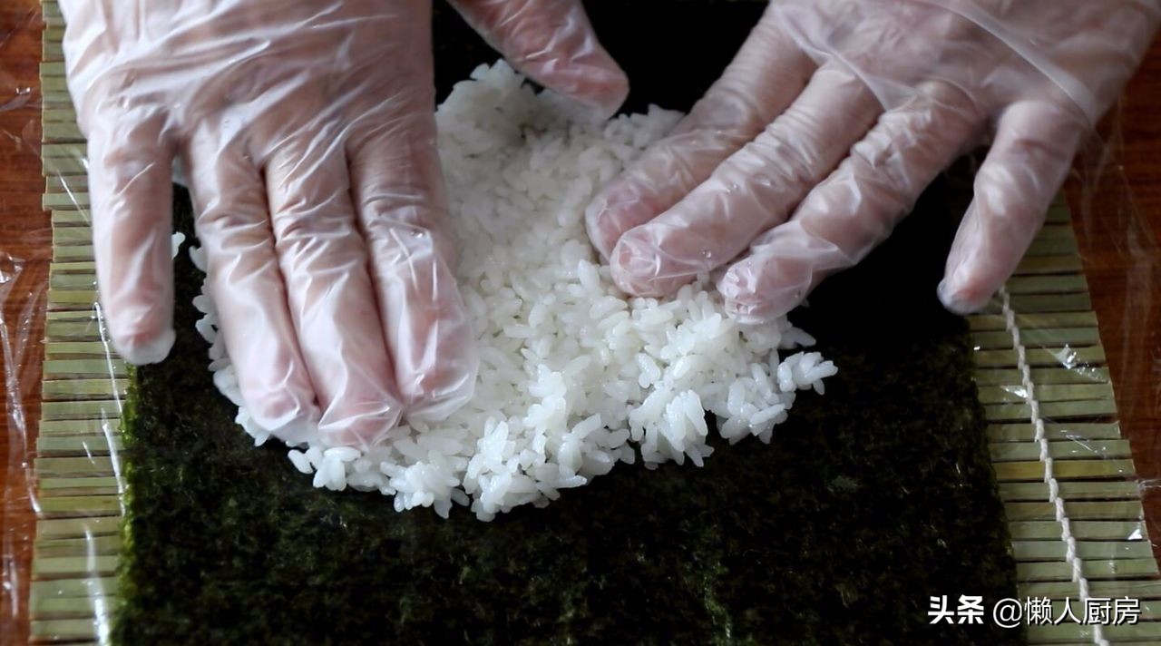 寿司的花样卷法,寿司基本卷花样