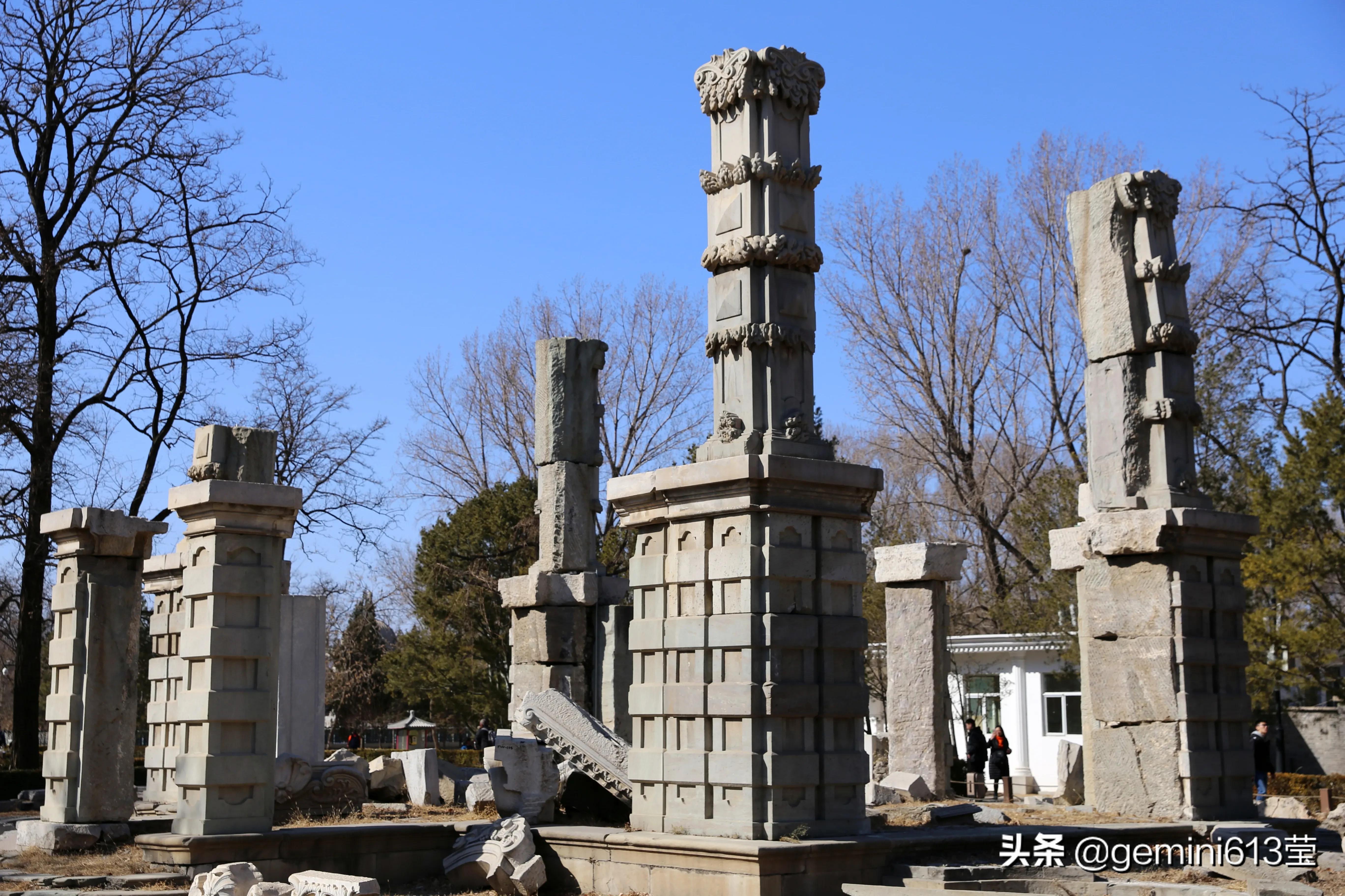 荒废的圆明园,昔日圆明园的辉煌之处