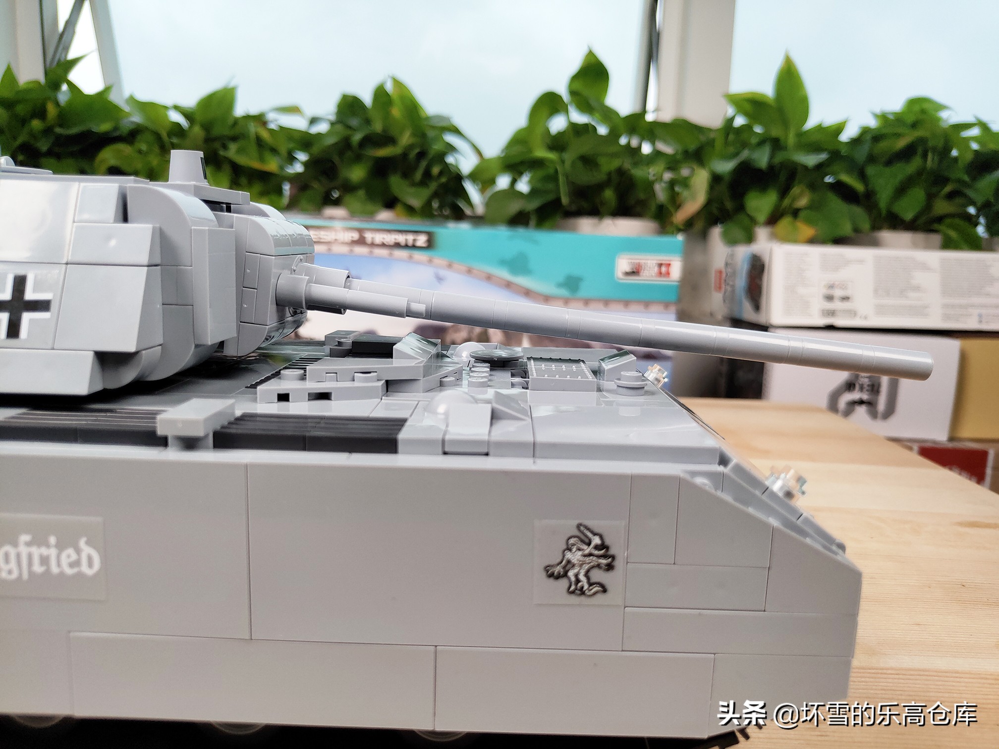 cobi豹式坦克拼装过程,cobi积木德国坦克进化史