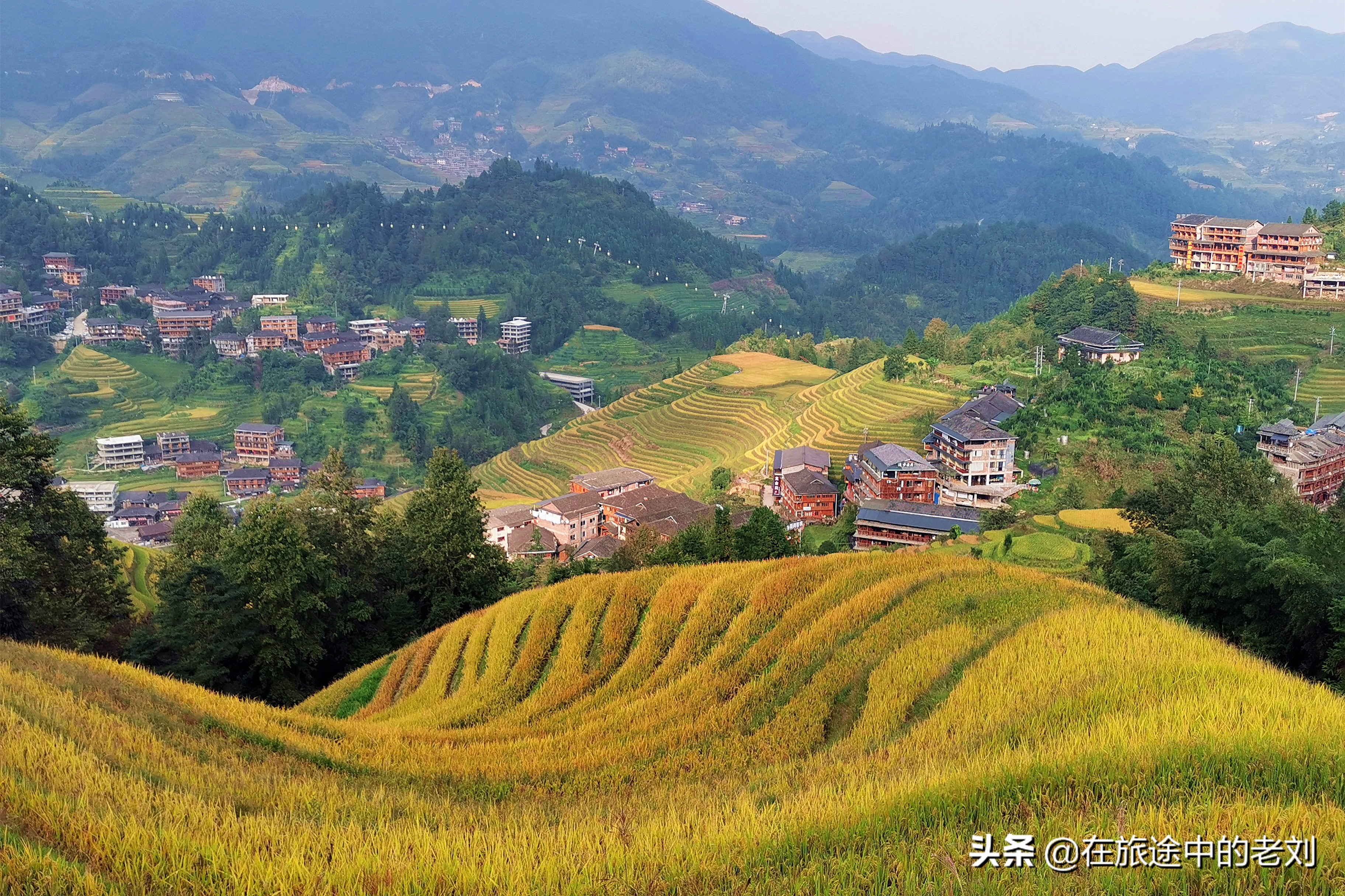 远赴龙脊大寨梯田，追逐今年最后的金黄——桂林七天游1