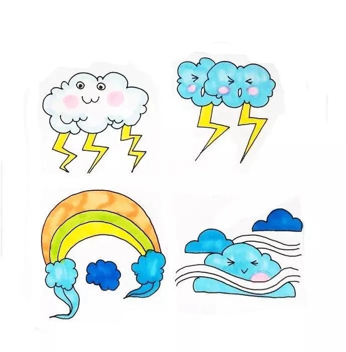 云怎么画超级好看,怎么画漂浮的云又简单又漂亮