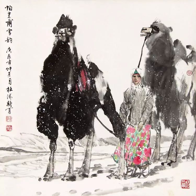 他从一个普通的美术编辑，到成就斐然的专业画家