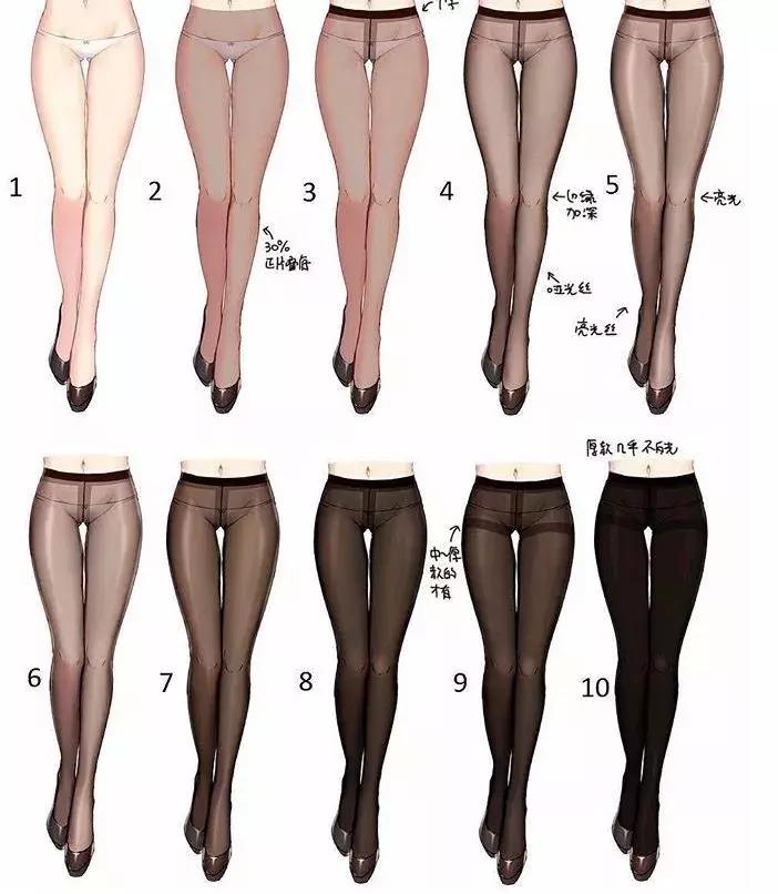 裤边怎么挑,挑打底裤的技巧