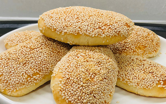 焦香酥脆的烧饼做法,酥烧饼酥脆馅料的配方