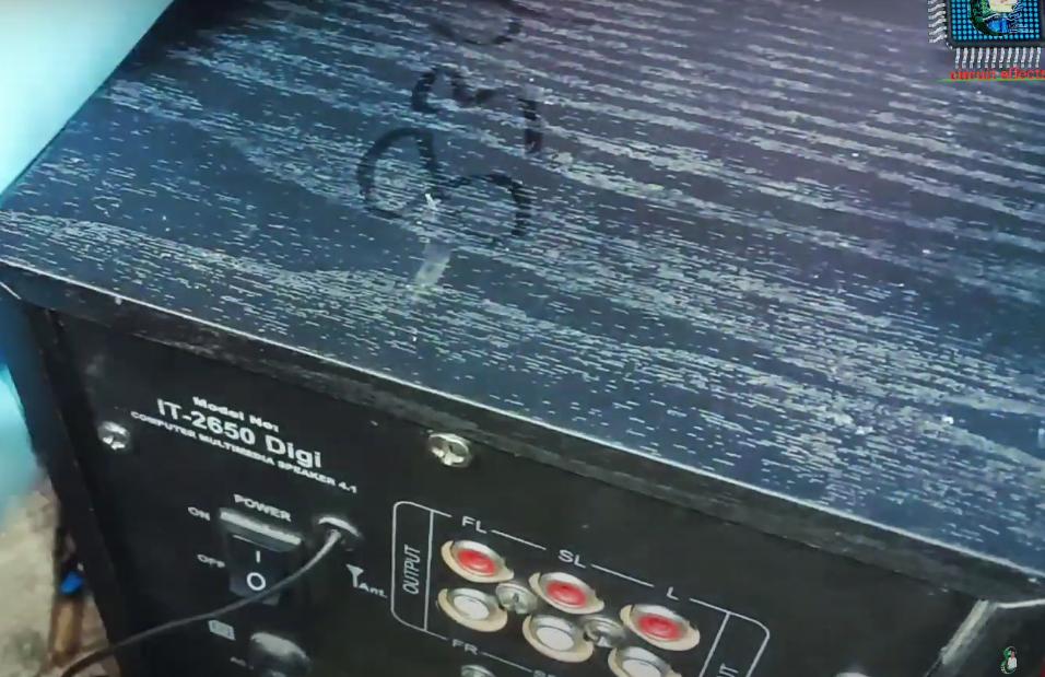 INTEXIT26504.1电脑音响，主声道无声维修，采用TDA2030A放大