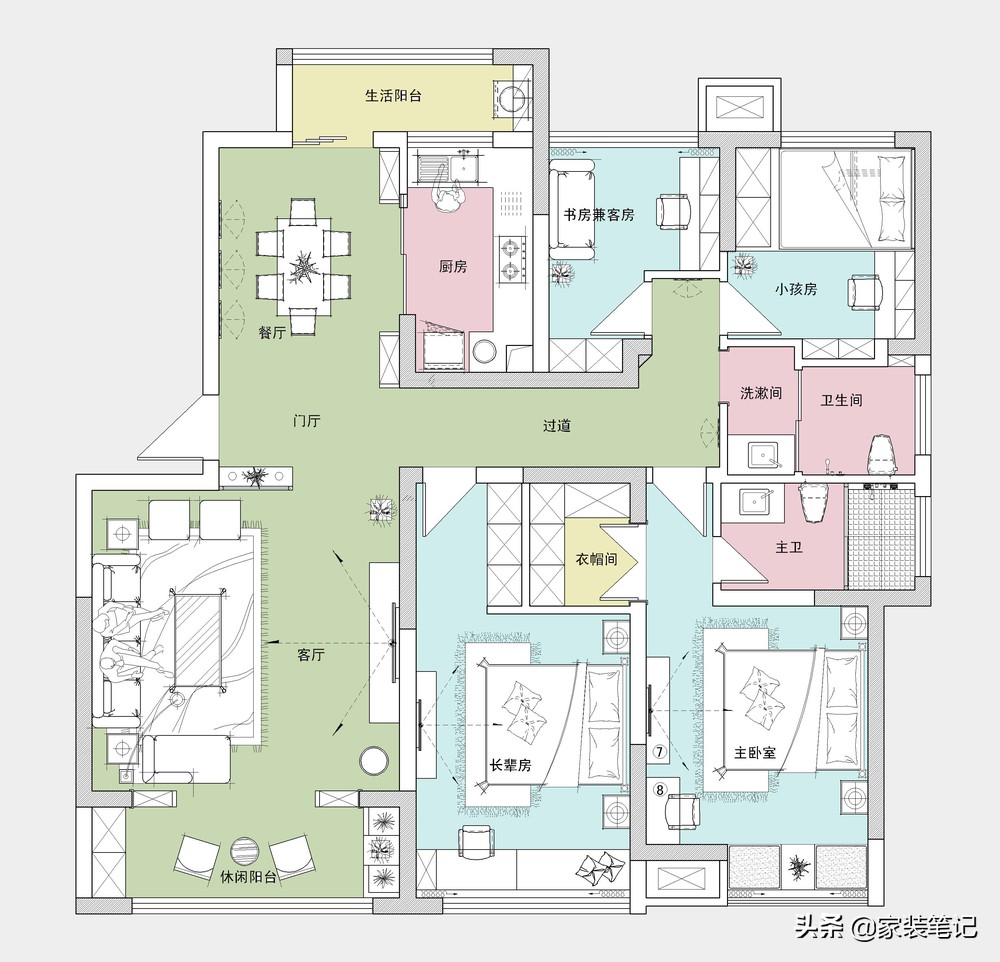 她家装修,她家新房装修美式风格