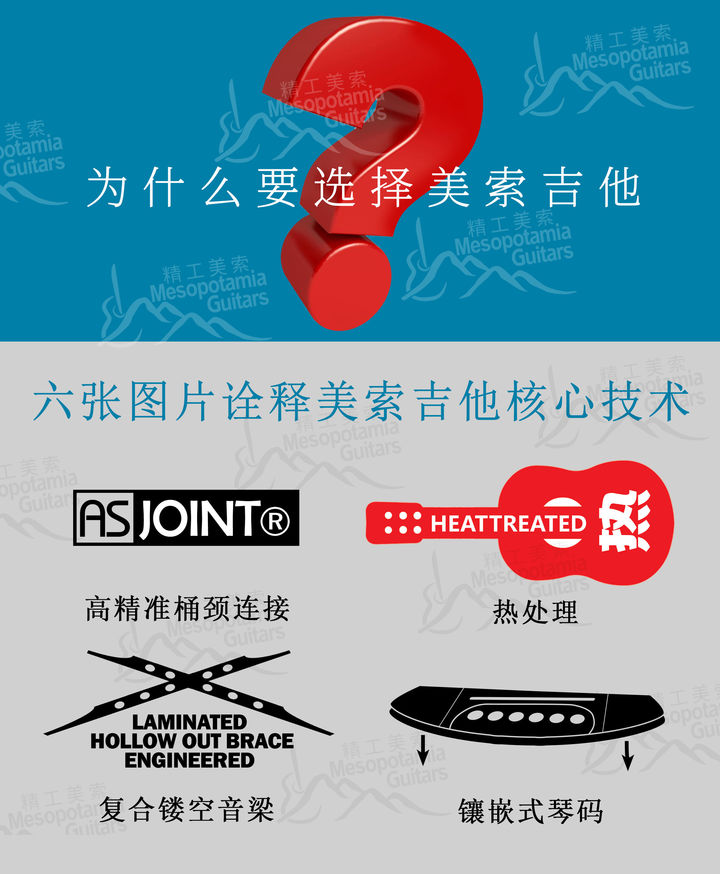 美索吉他怎么样?核心技术打造至臻音色