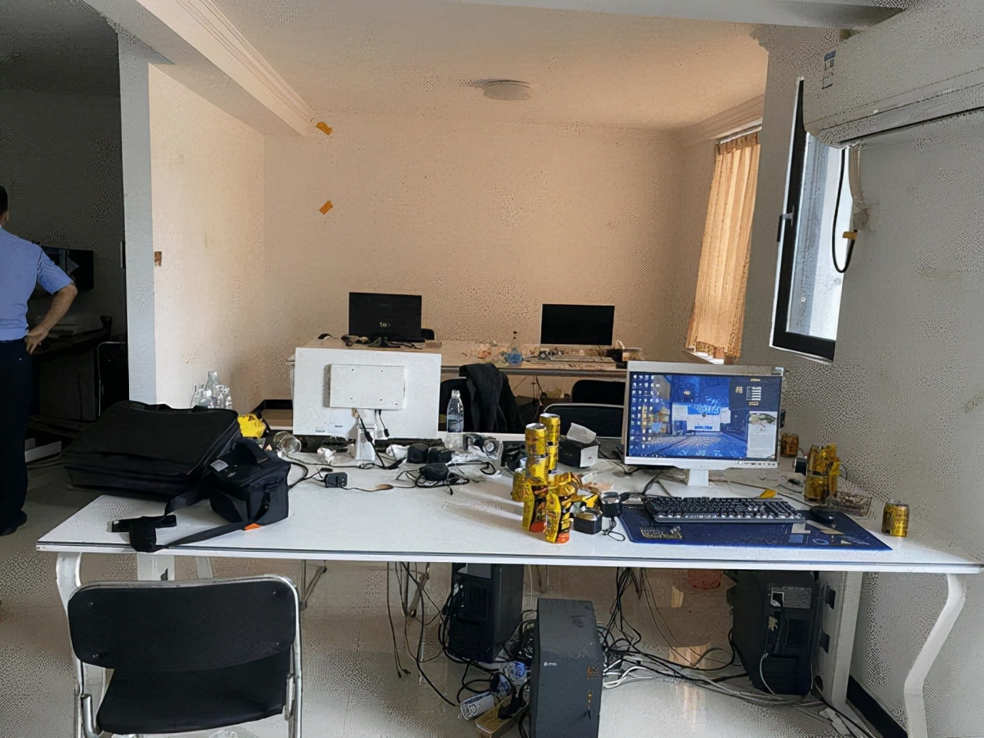 派出所抓获一批网络诈骗团伙,124人微信诈骗团伙落网