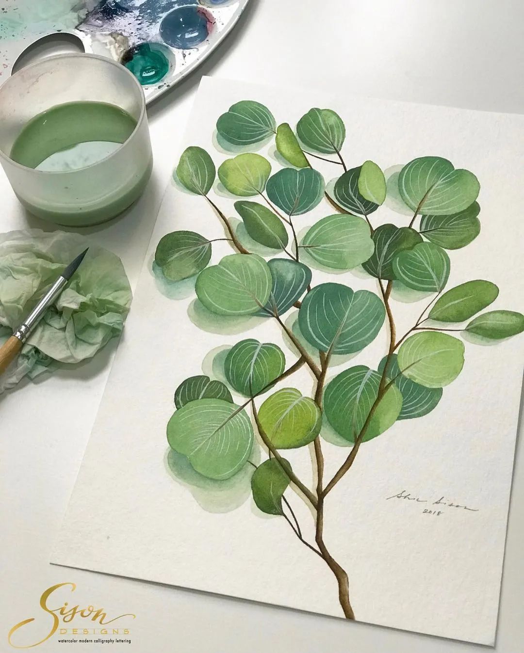 水彩手帐简单教程,水彩笔就能搞定的手账