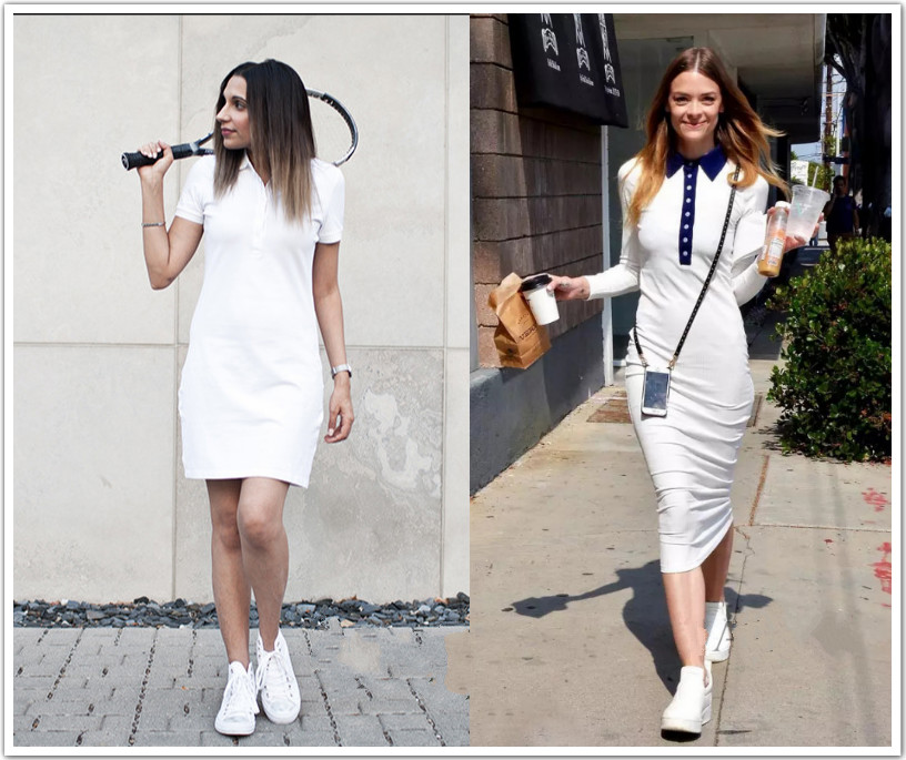 polo衫连衣裙怎么搭配,夏天穿什么材质的Polo衫显高级