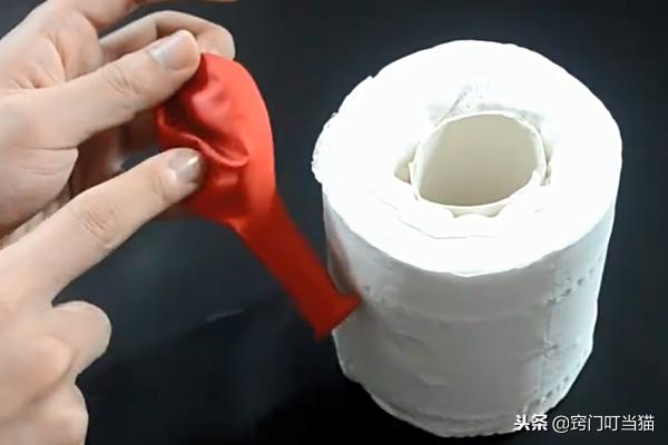 卷纸筒能有什么用,纸筒跟气球有什么用