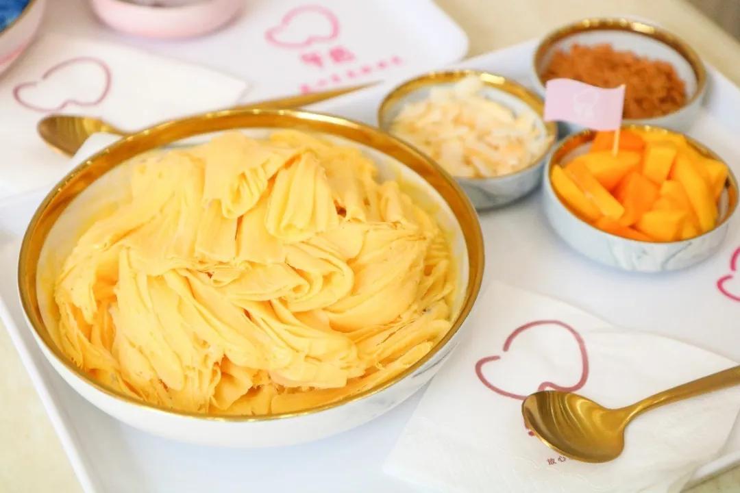 绵绵冰店现在火了吗,泉州绵绵冰南俊路