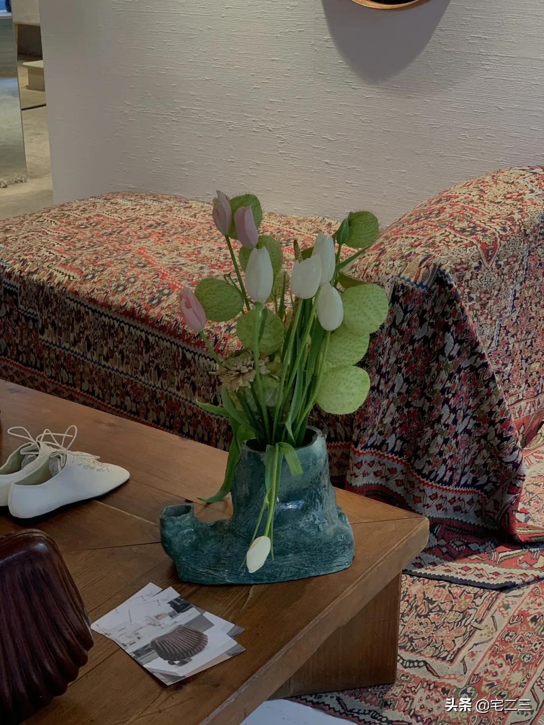 房间地毯推荐博主,国外博主的家地毯