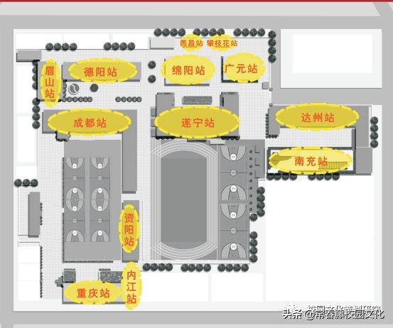 四川校园文化建设丨通四方锦程达天下大道—通锦中学理念设计