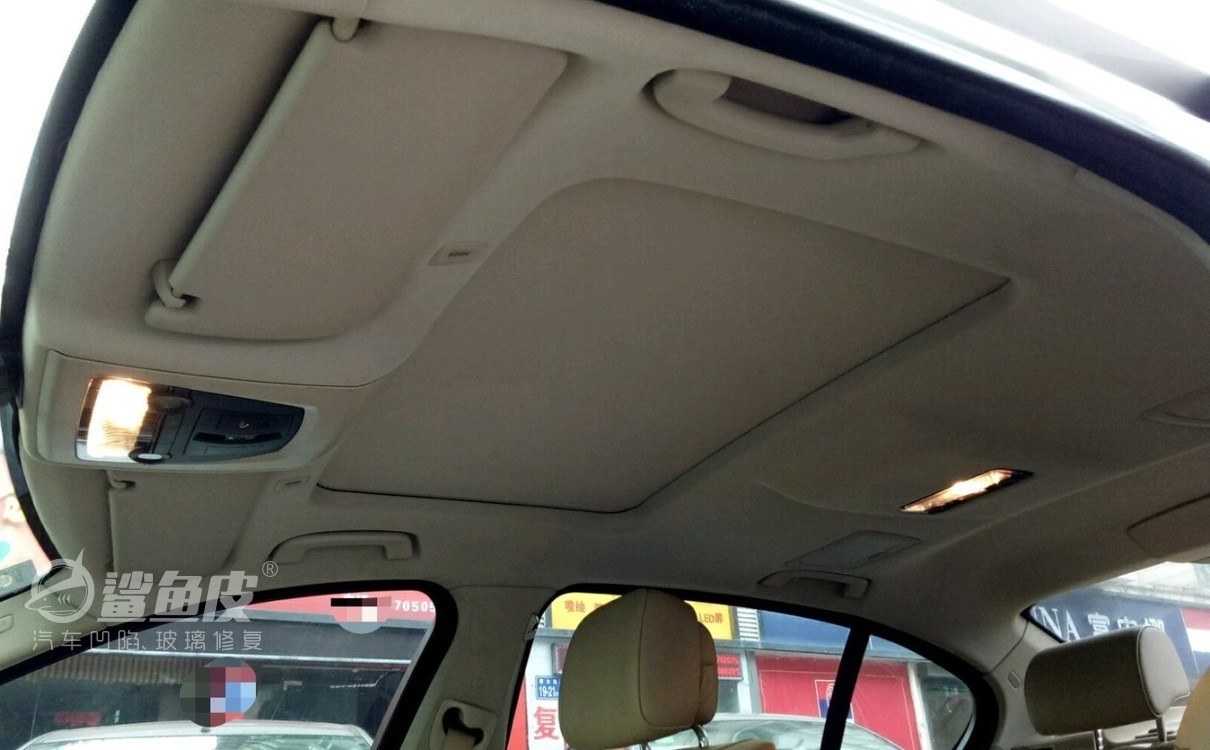 车顶凹陷修复一定要钣金吗,车顶凹陷修复喷漆