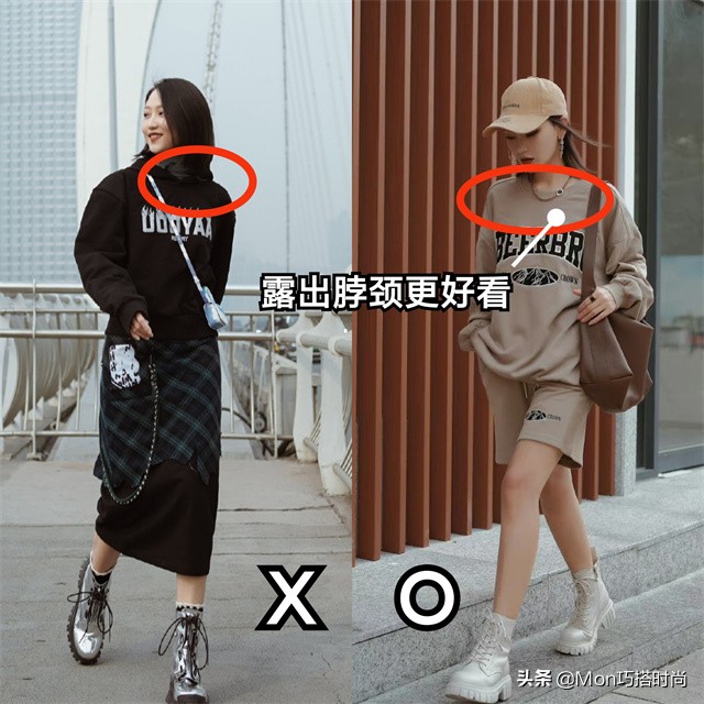 为什么我穿宽松款的卫衣显胖,为什么别人穿卫衣比你好看