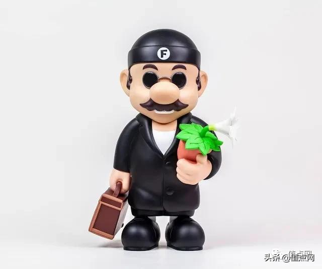 马里奥q版的公仔,figure公仔