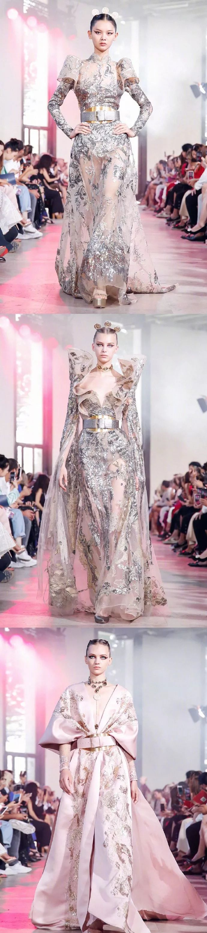 东方元素终于闪耀在时装金字塔尖 (东方元素时装周放异彩)