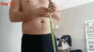 坚持健身70天的变形记，用努力换来身材奇迹！