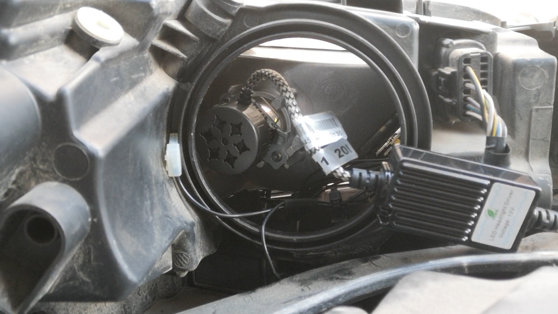 翼虎改灯,2019翼虎卤素灯换led大灯教程