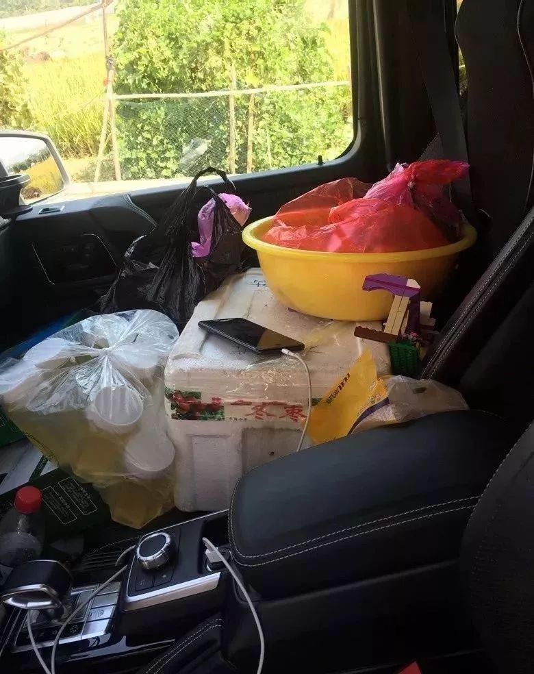 回家过年返程时的后备箱,离家时后备箱装满父母的爱