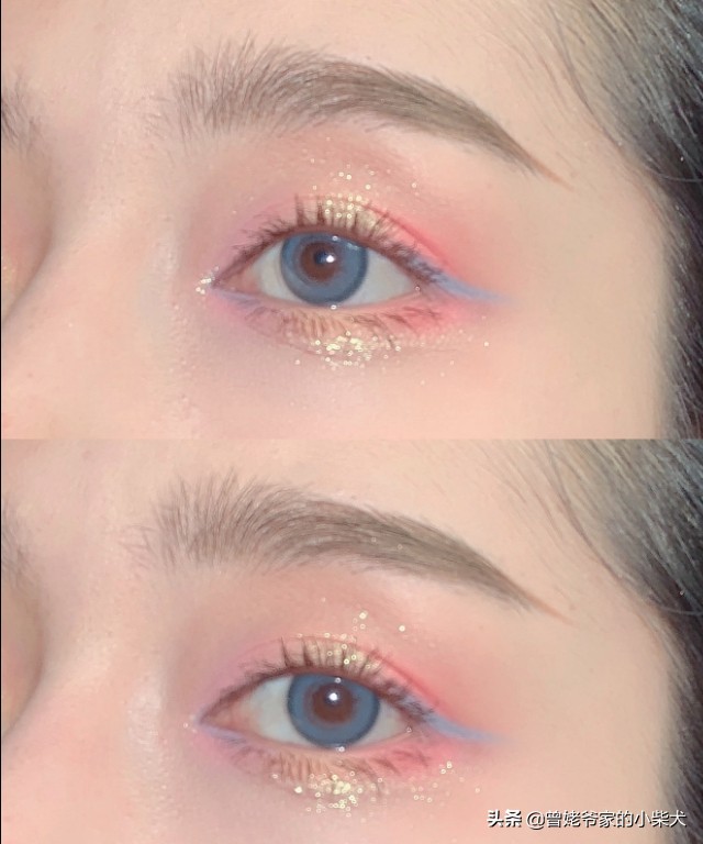 马卡龙万圣节眼妆,马卡龙梦幻眼妆教程