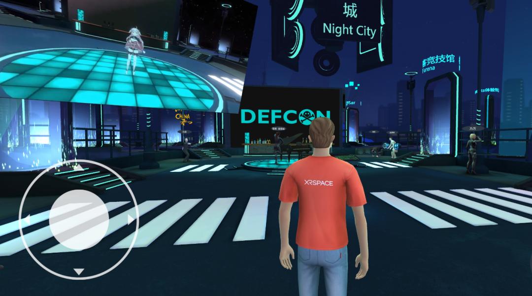 vrchat虚拟现实里体验赛博朋克,vr全球虚拟大会